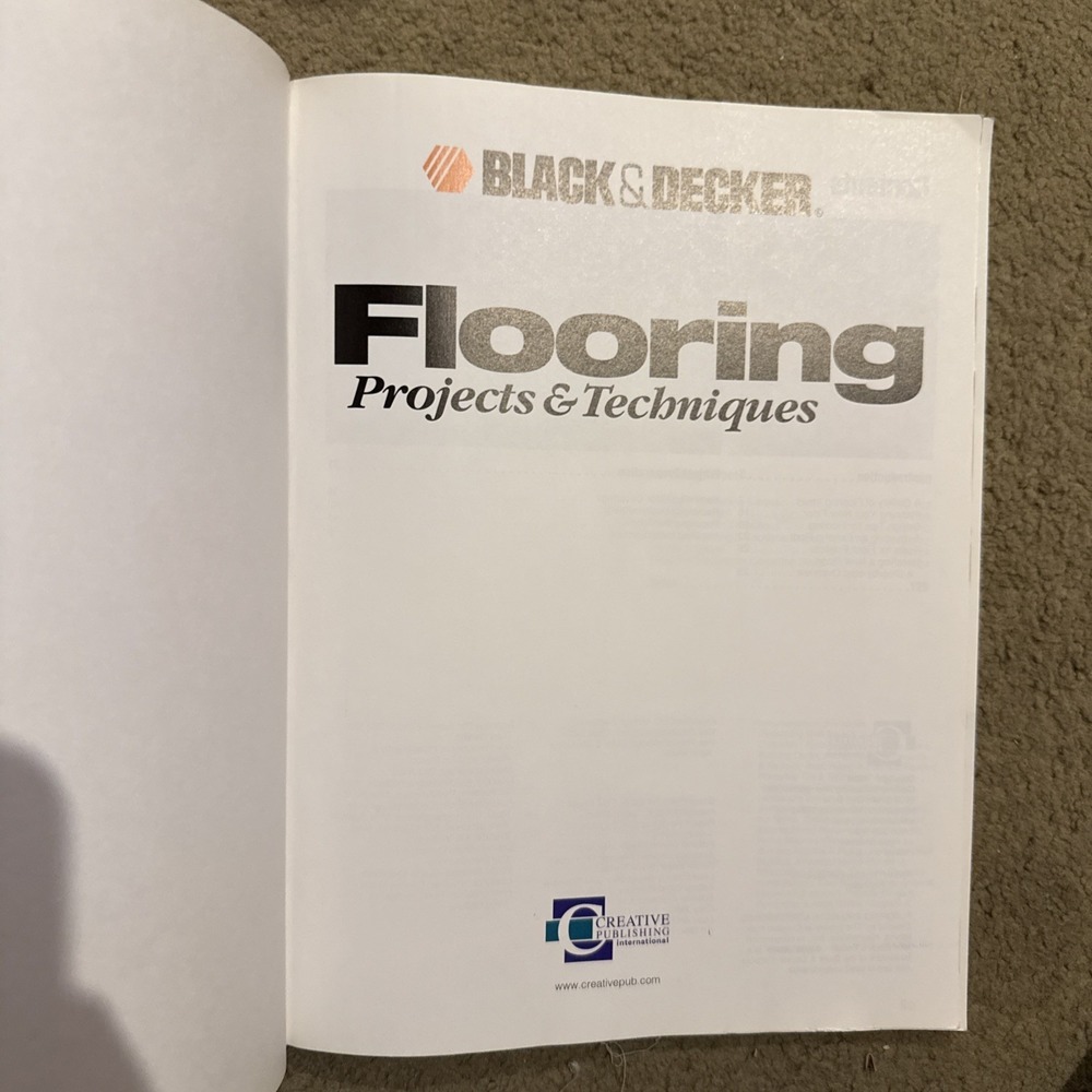 Flooring Projects & Techniques (Black & Decker Home Improvement Library) - Picture 5 of 5